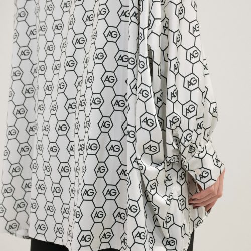 AG Logo Printed Oversized Shirt