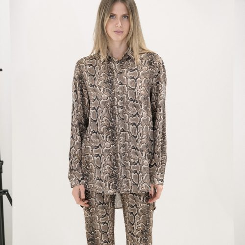 Snake Print Shirt