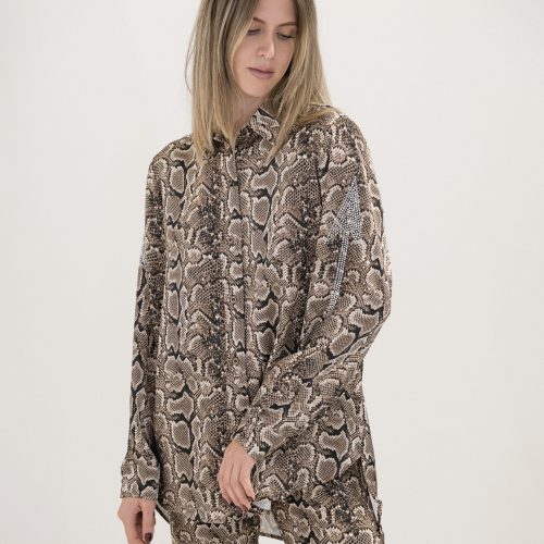 Snake Print Shirt