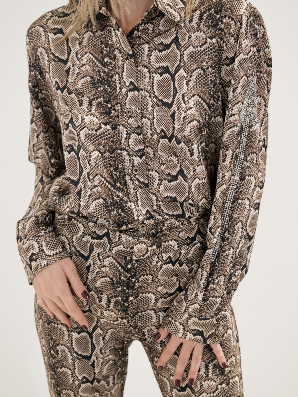 Snake Print Shirt