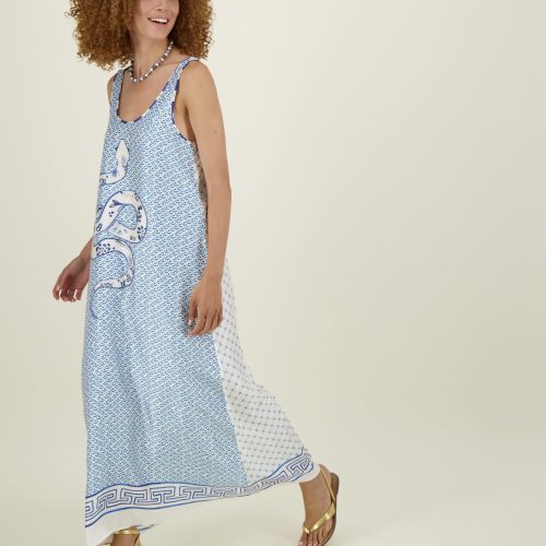 Allison Sleeveless Dress Amalfi