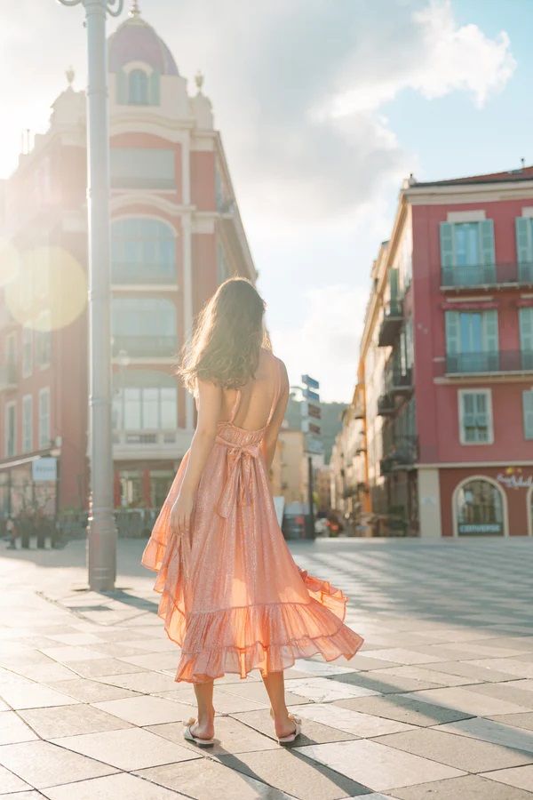 Indiana Saint Barth - Blush Pink Mini Dress