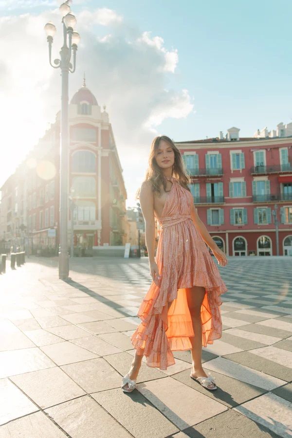 Indiana Saint Barth - Blush Pink Mini Dress