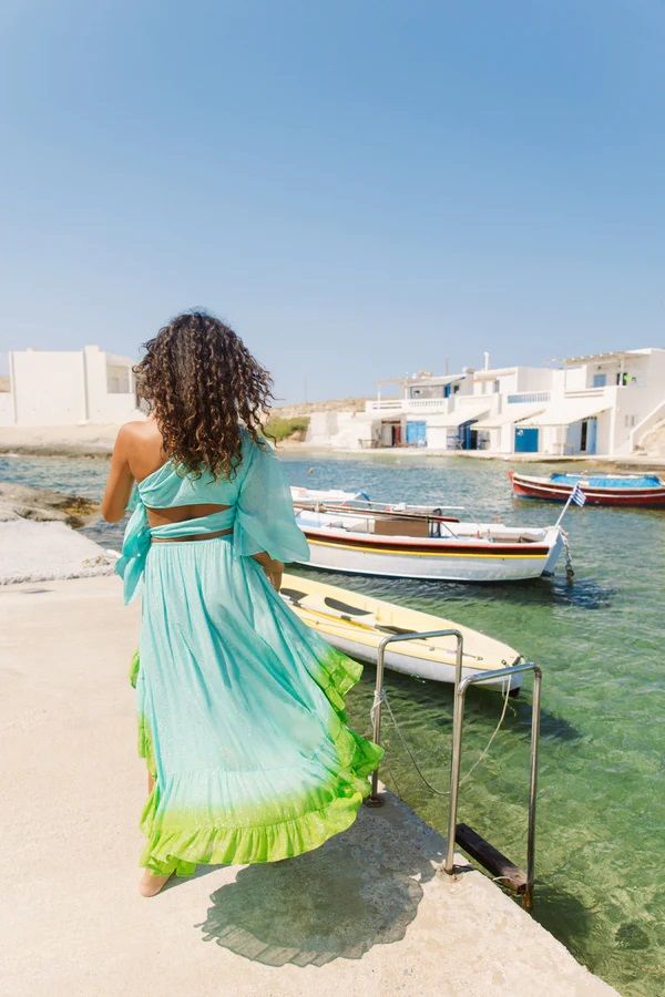 Indiana Saint Barth - Blush Pink Mini Dress