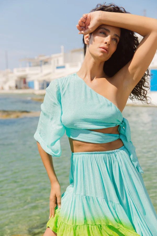 Indiana Saint Barth - Blush Pink Mini Dress