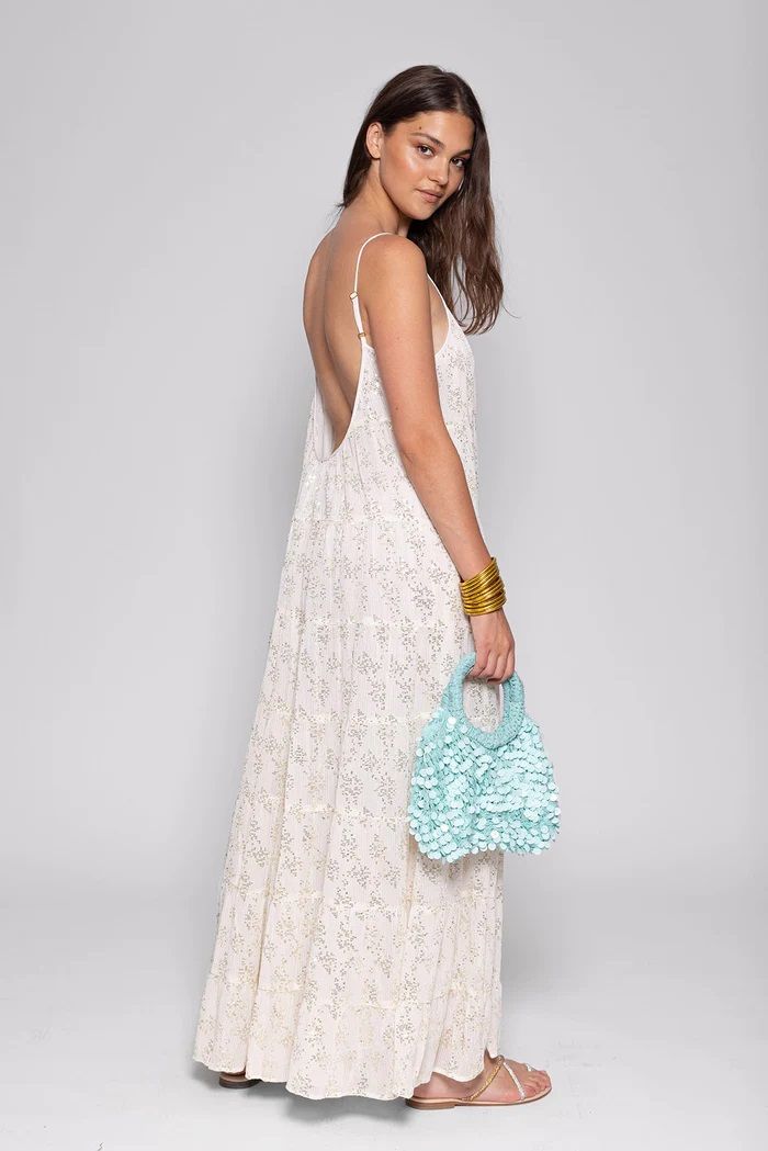 Clemence Moorea White - Maxi Dress