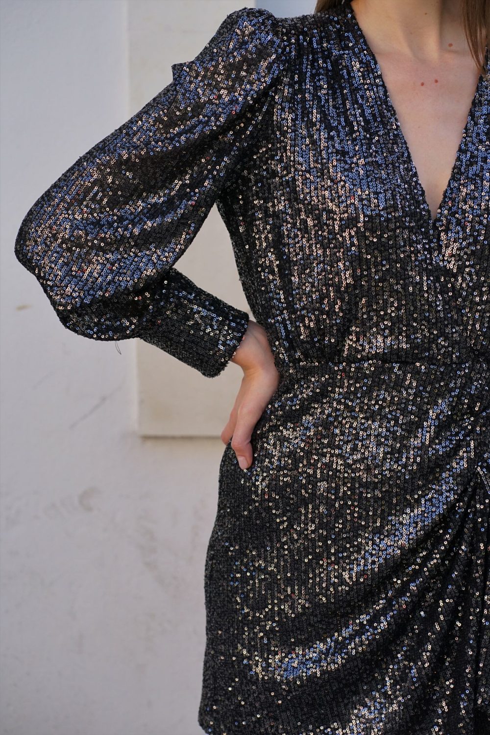 Wraparound Mini Dress