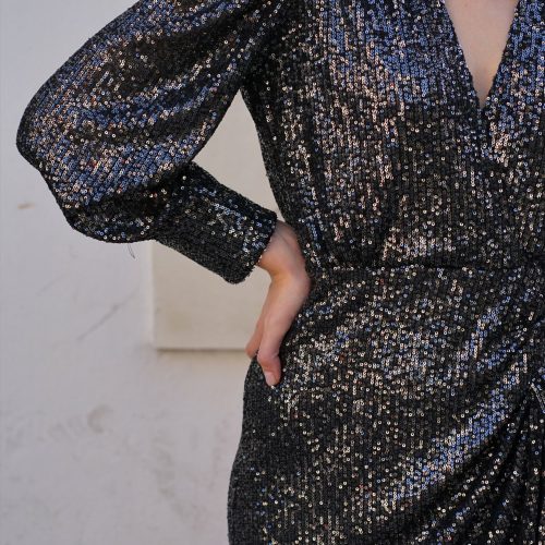 Wraparound Mini Dress