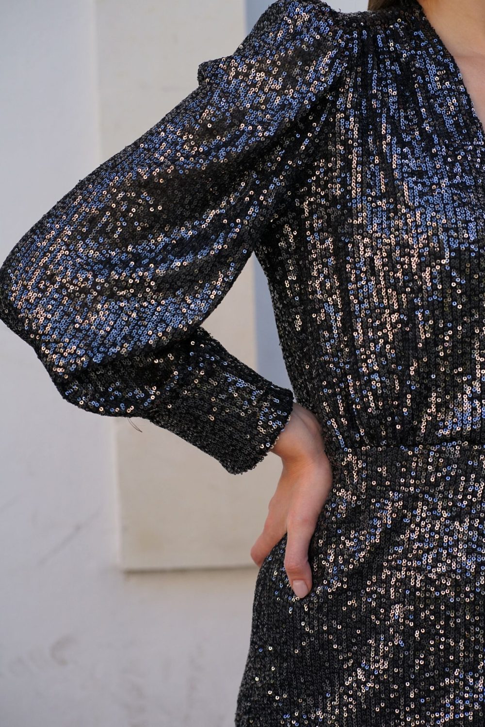 Wraparound Mini Dress