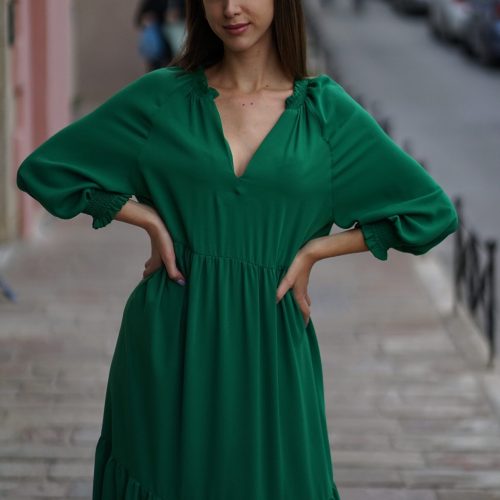 Green Maxi Dress