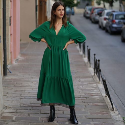 Green Maxi Dress