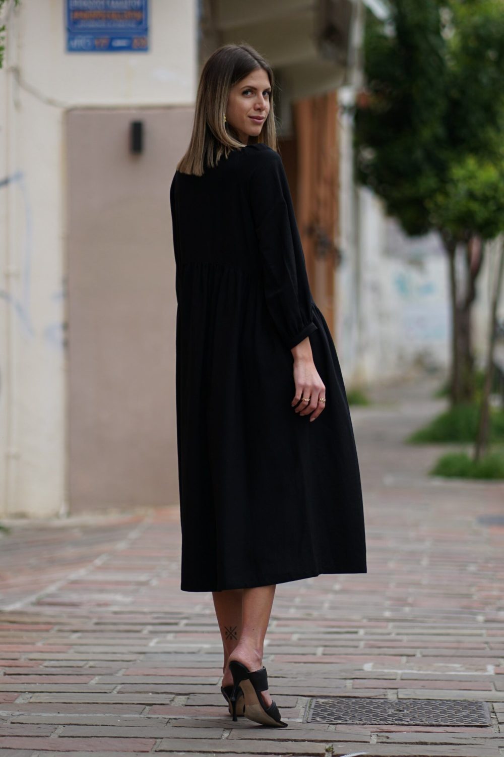 Black Midi Dress