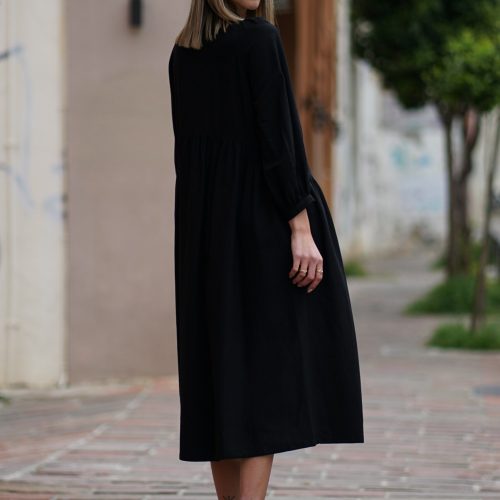 Black Midi Dress