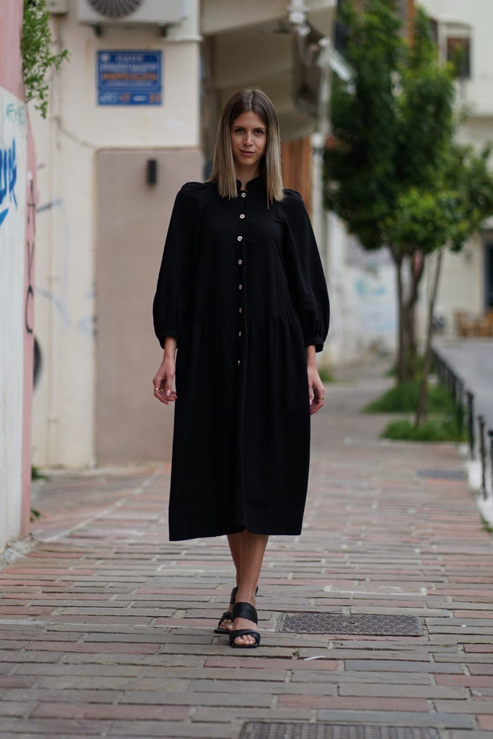 Black Midi Dress