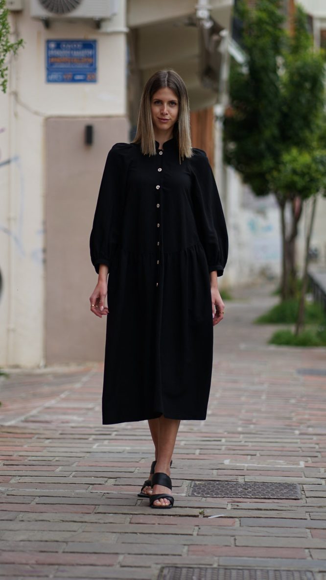 Black Midi Dress