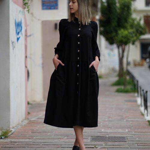 Black Midi Dress