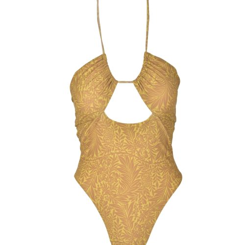 Soleil One-piece Swimsuit Lime