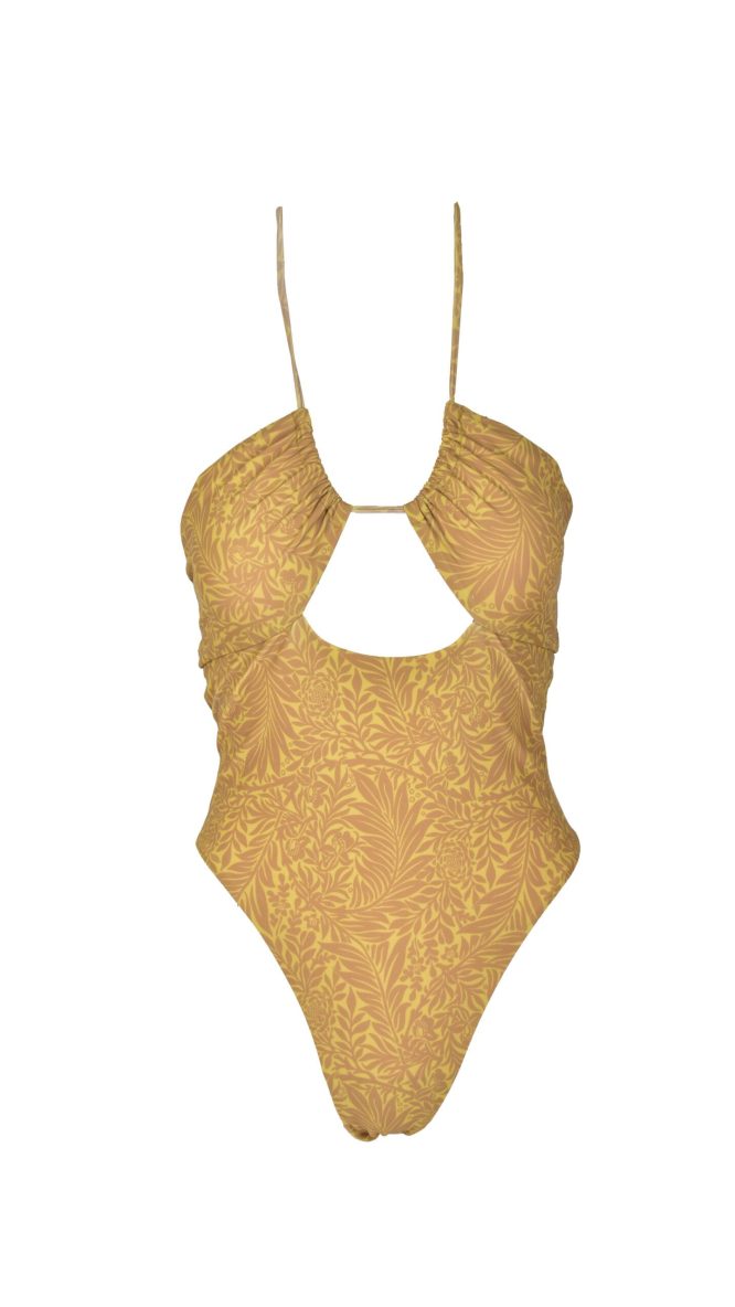 Soleil One-piece Swimsuit Lime
