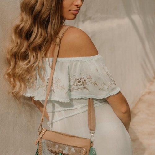 Eagle Turquoise Crossbody