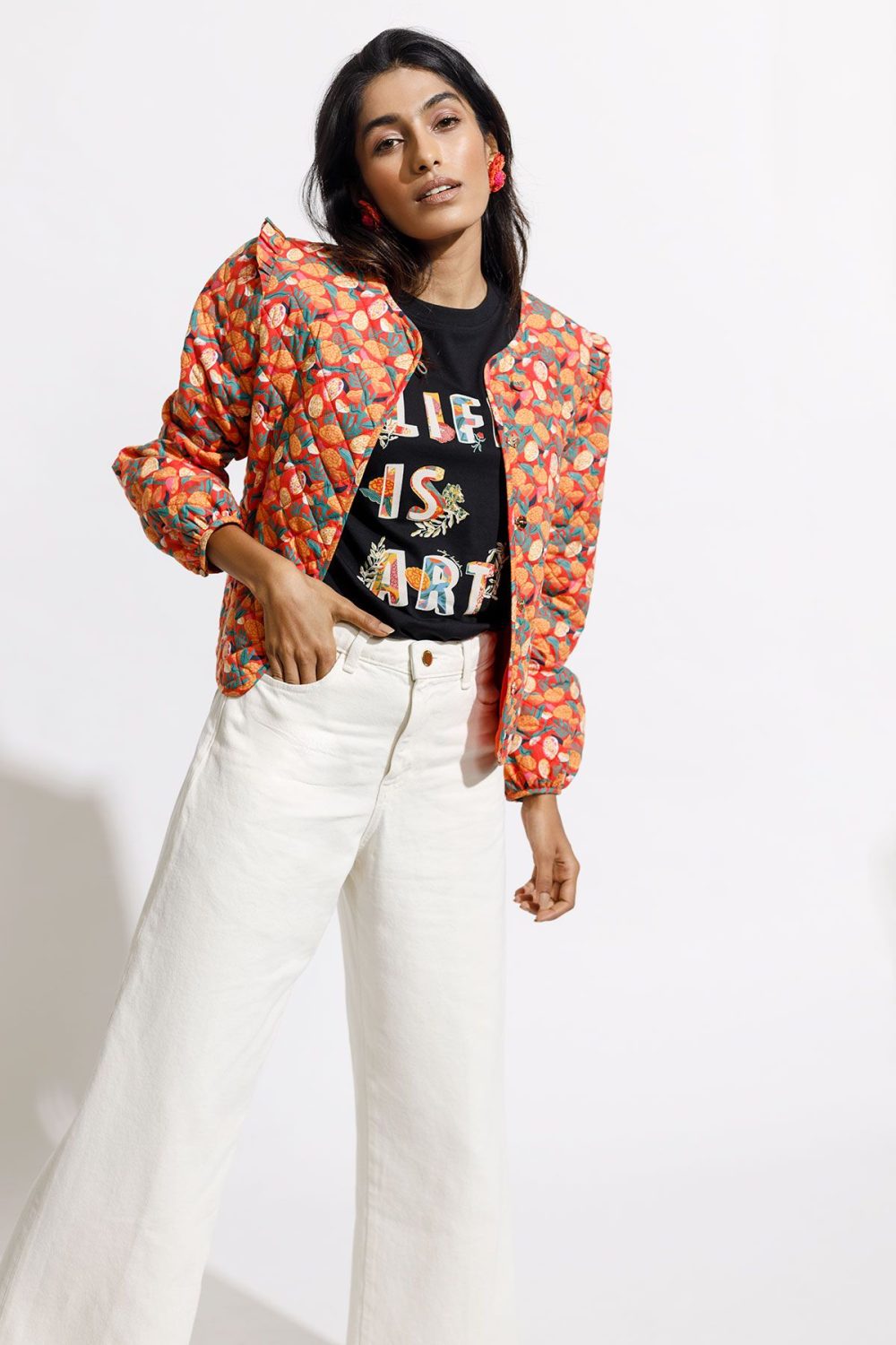 Brenda Bomber - Orange