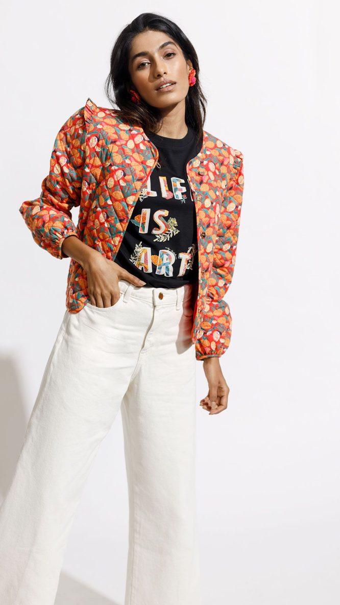 Brenda Bomber - Orange