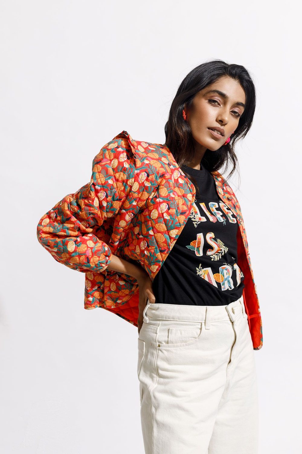 Brenda Bomber - Orange