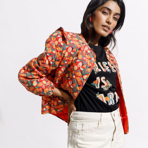 Brenda Bomber - Orange