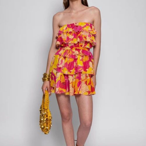 Indiana Saint Barth - Blush Pink Mini Dress