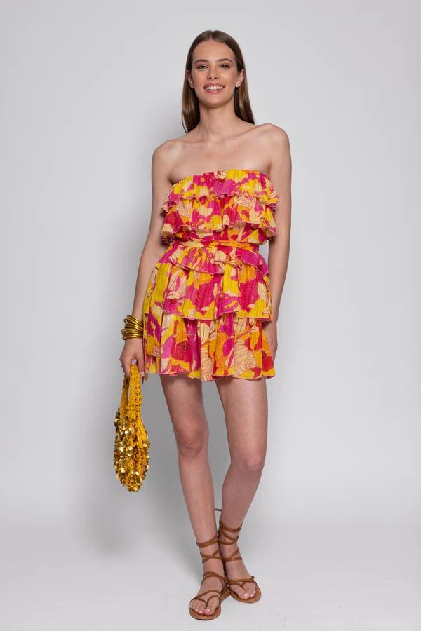 Indiana Saint Barth - Blush Pink Mini Dress