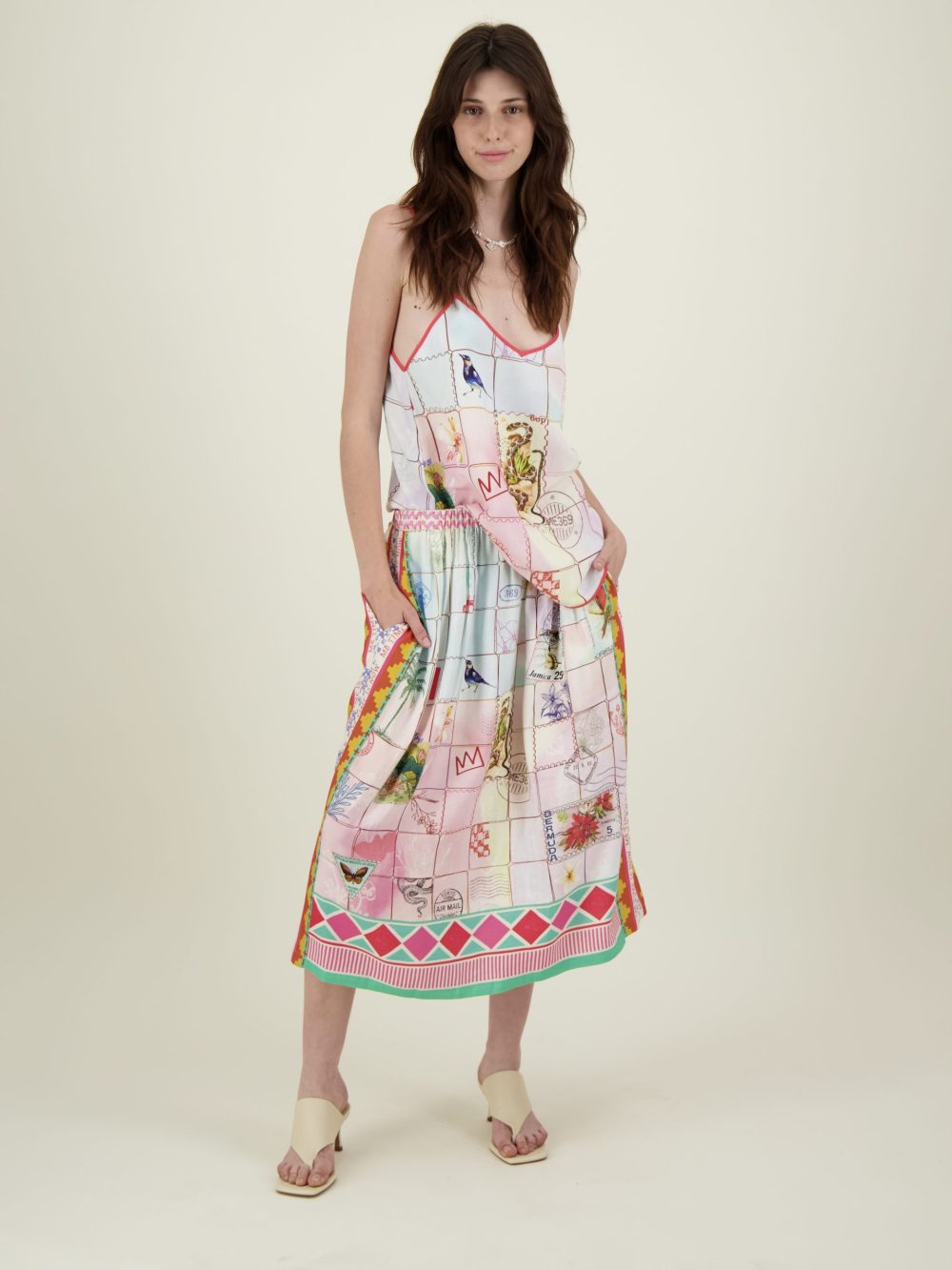 Gemma Linen Camisole  Heritage