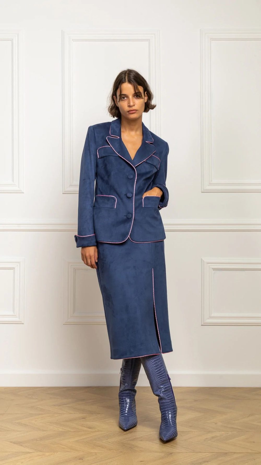 Fredric Suede Blazer