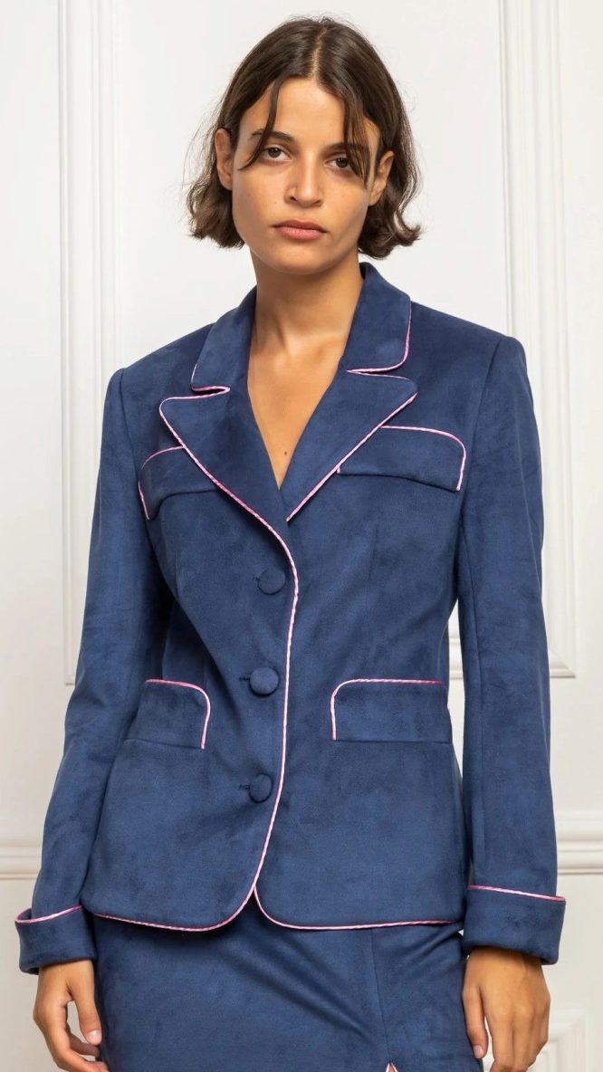 Fredric Suede Blazer