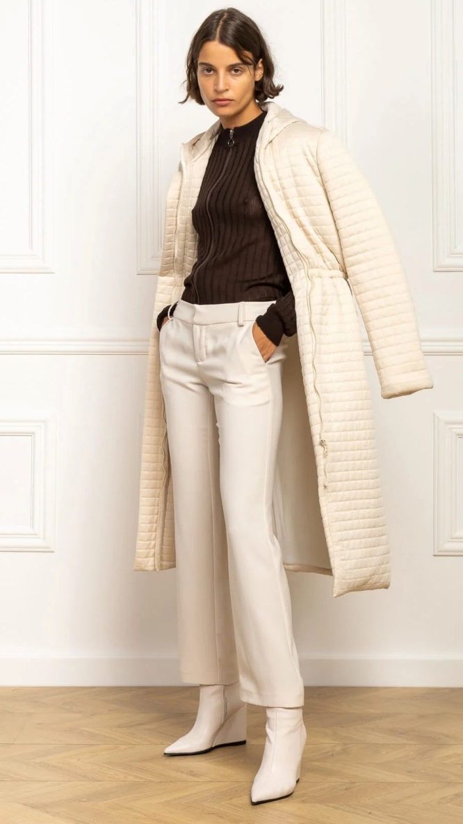 Cahuita Crepe Pants Ivory