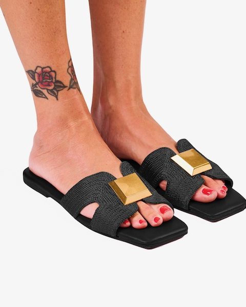 Glam Sandal Black