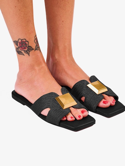 Glam Sandal Black