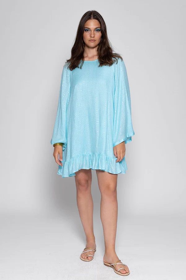 Indiana Saint Barth - Blush Pink Mini Dress