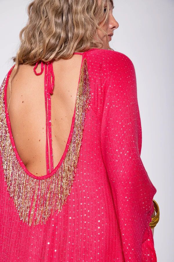 Indiana Saint Barth - Blush Pink Mini Dress