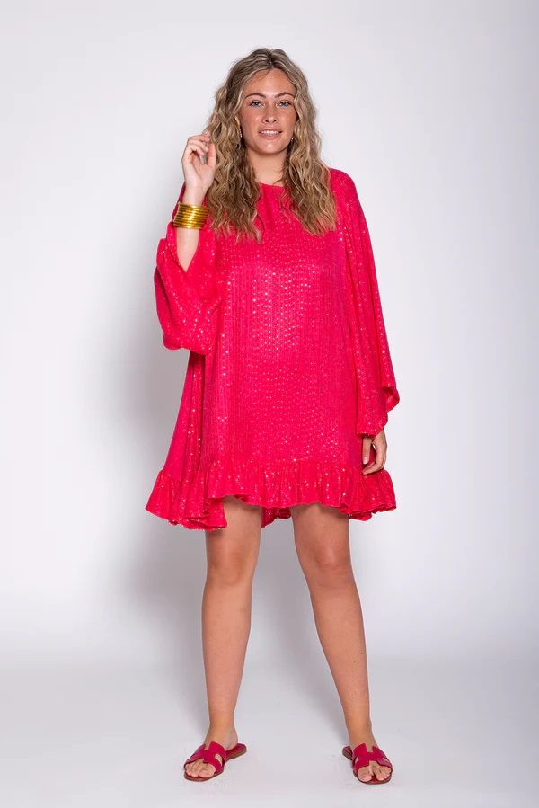 Indiana Saint Barth - Blush Pink Mini Dress