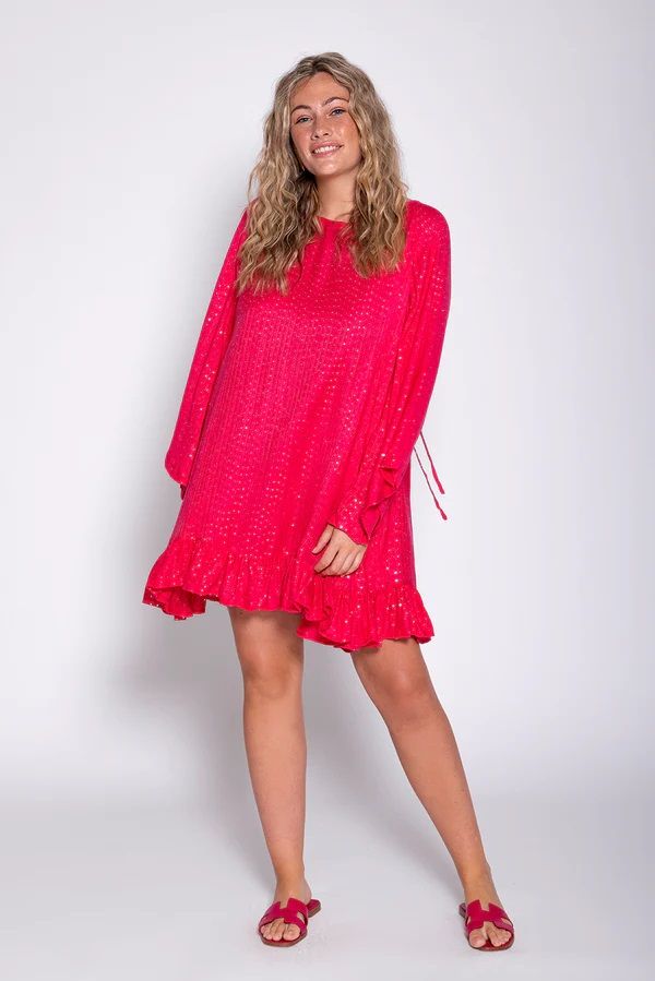 Indiana Saint Barth - Blush Pink Mini Dress