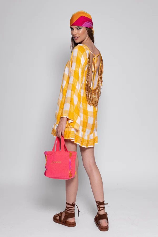 Indiana Saint Barth - Blush Pink Mini Dress