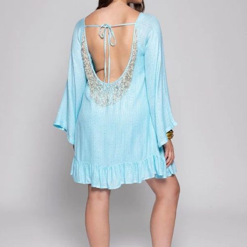 Indiana Saint Barth - Blush Pink Mini Dress