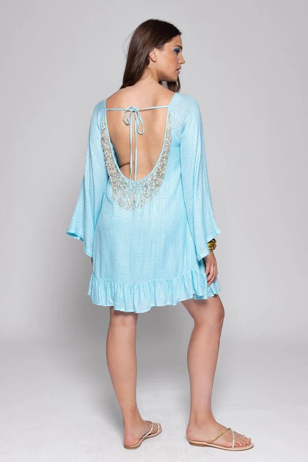 Indiana Saint Barth - Blush Pink Mini Dress