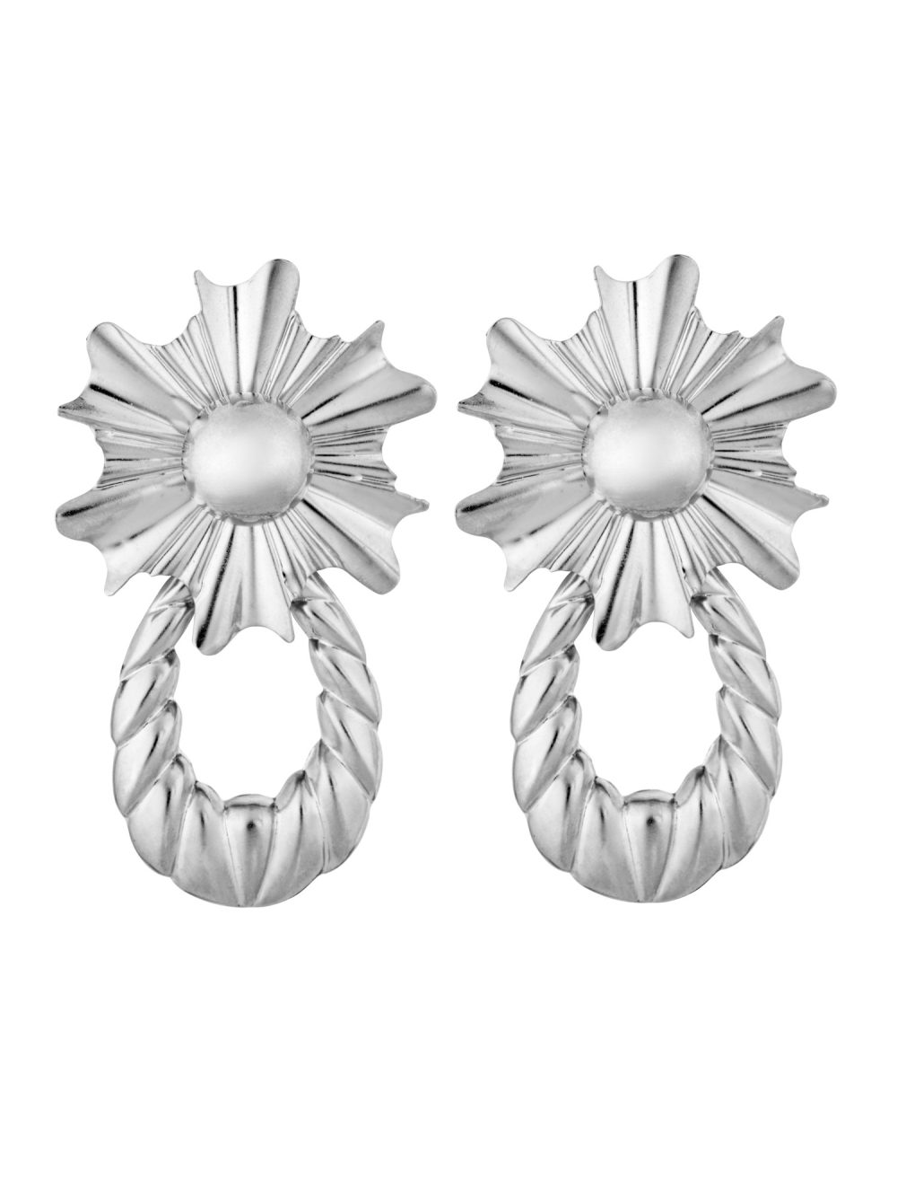Bennu Earrings - Silver