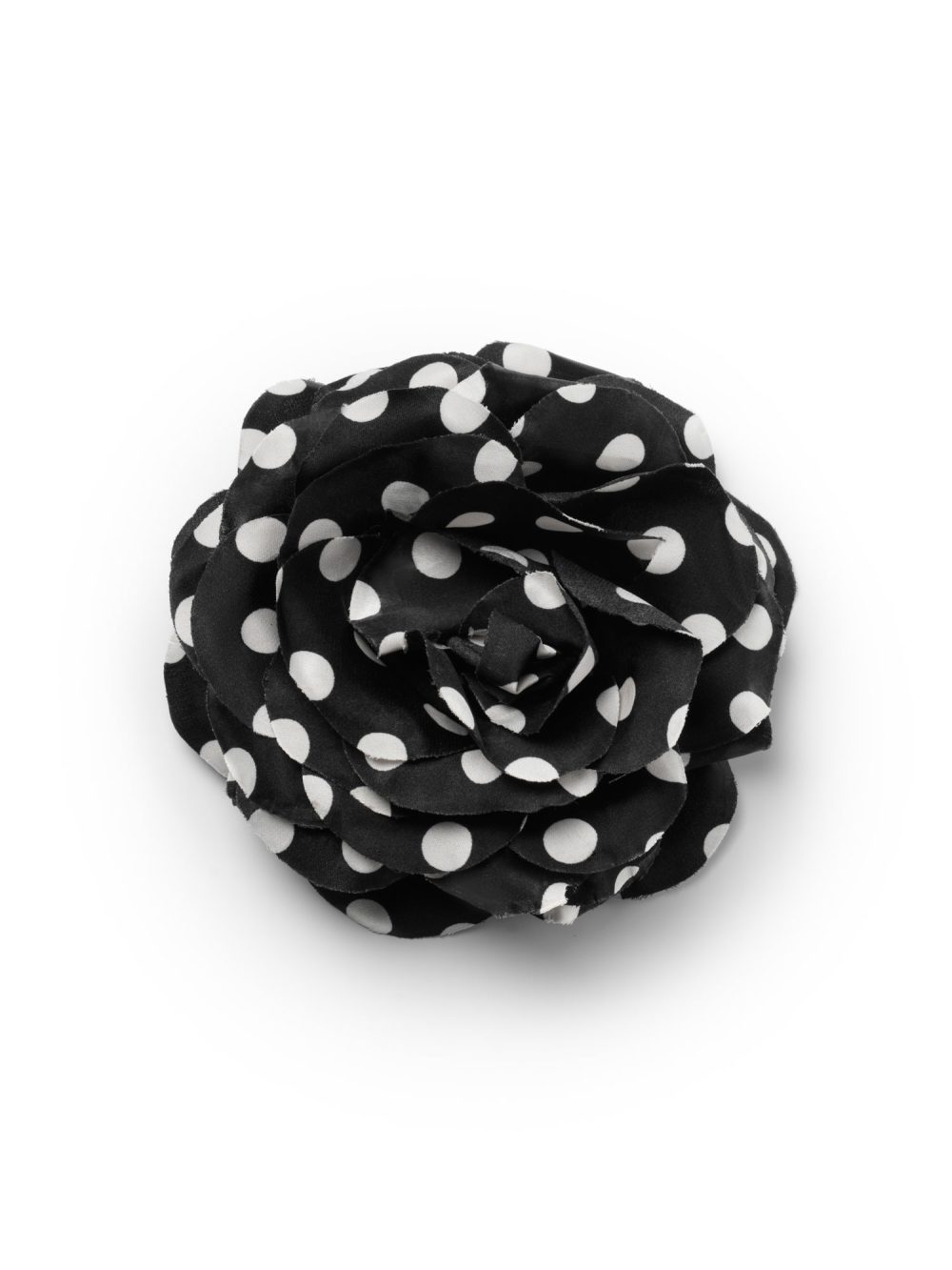 Polka Dot Flower Brooch