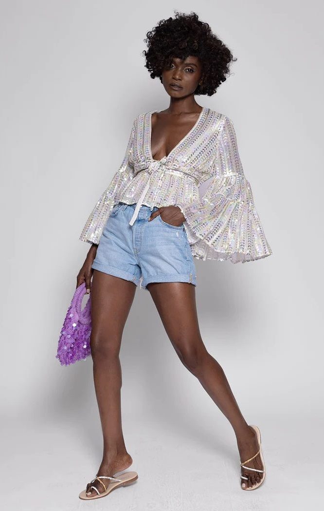 Liz Bora Bora - White Top