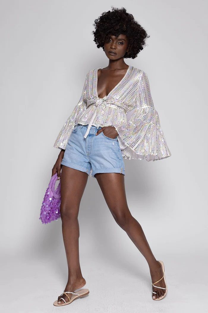 Liz Bora Bora - White Top