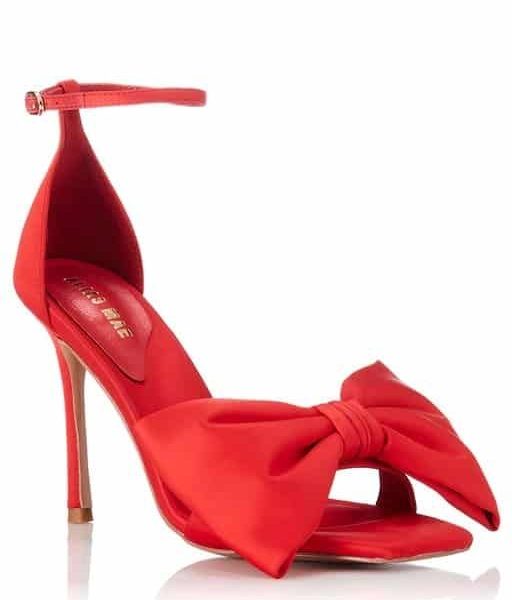 Minka Bright Tomato Satin