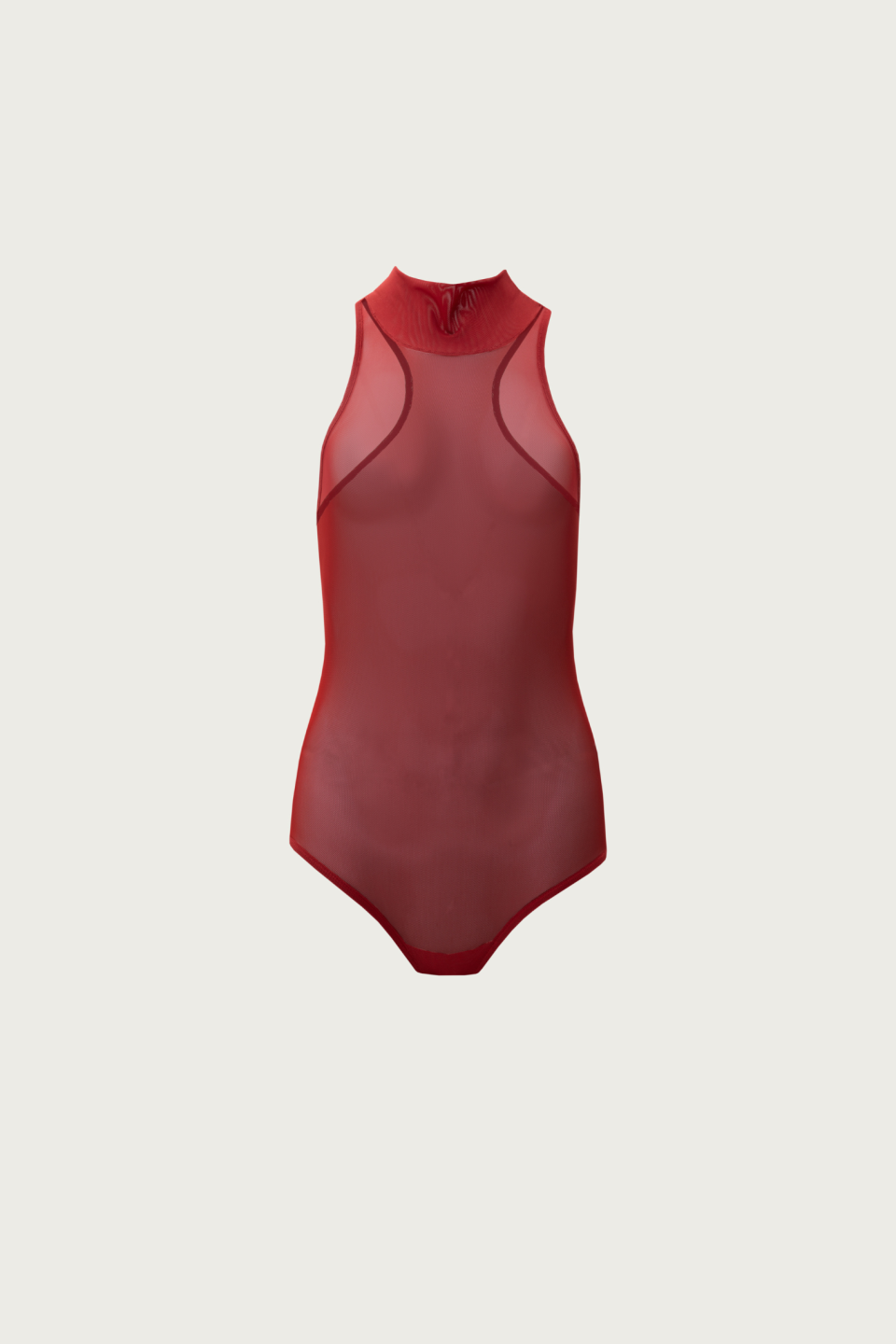 Sanguine Red Mesh Body