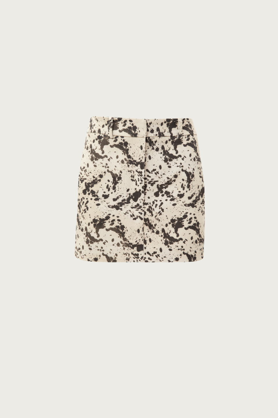 Mini Skirt with Animal Print