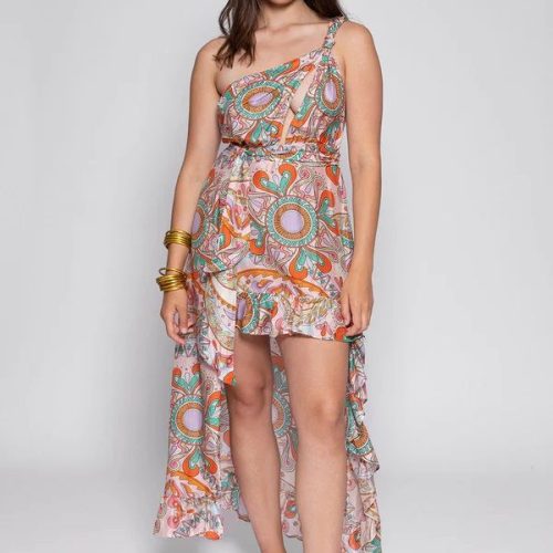 Indiana Saint Barth - Blush Pink Mini Dress